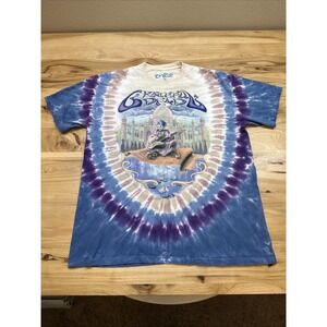 Vintage Grateful Dead Snake Charmer Carpet Ride Liquid Blue Tie Dye T-Shirt XL
